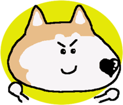 Shiba inu MOMO chan the third as well! 5 sticker #7771897