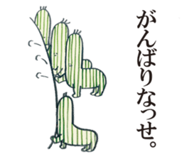 House cactus sticker #7772173