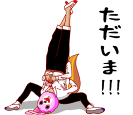 A rabbit and squirrel 2 sticker #7772838