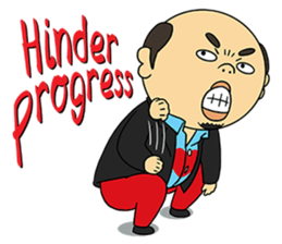 Boy Old Go sticker #7773115