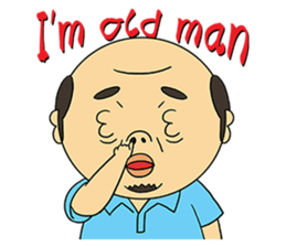 Boy Old Go sticker #7773146