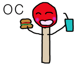 Matchstick-kun 3 sticker #7773163