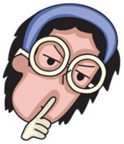 Nerdy Glasses: Nerdy Solo sticker #7773888