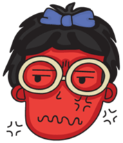 Nerdy Glasses: Nerdy Solo sticker #7773894