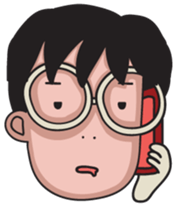 Nerdy Glasses: Nerdy Solo sticker #7773896