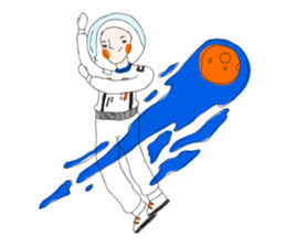 1994 SPACETRAVELLER sticker #7773979