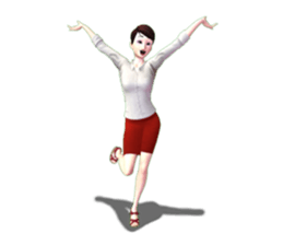 SOMYING working woman sticker #7774350