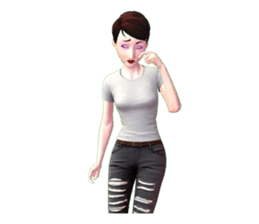 SOMYING working woman sticker #7774354