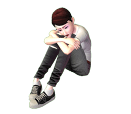 SOMYING working woman sticker #7774355