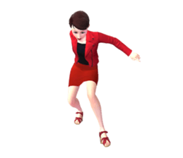 SOMYING working woman sticker #7774362