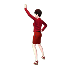 SOMYING working woman sticker #7774365