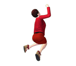 SOMYING working woman sticker #7774370