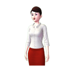 SOMYING working woman sticker #7774371