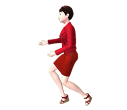 SOMYING working woman sticker #7774372