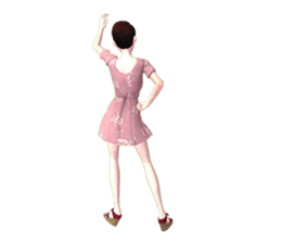 SOMYING working woman sticker #7774380