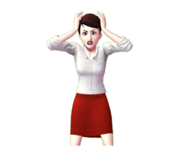 SOMYING working woman sticker #7774383