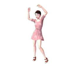 SOMYING working woman sticker #7774384