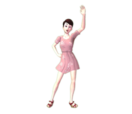 SOMYING working woman sticker #7774387