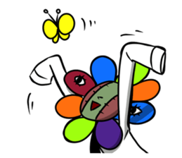 The other side of the door sticker #7774413