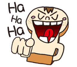 Jasper's Toast Man sticker #7774518