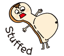 Jasper's Toast Man sticker #7774522