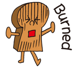 Jasper's Toast Man sticker #7774523