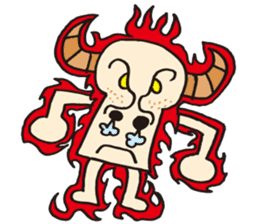 Jasper's Toast Man sticker #7774524
