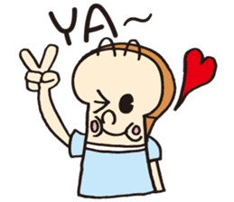 Jasper's Toast Man sticker #7774527