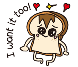 Jasper's Toast Man sticker #7774537