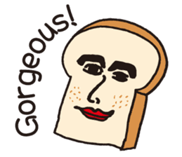 Jasper's Toast Man sticker #7774544
