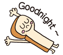 Jasper's Toast Man sticker #7774546