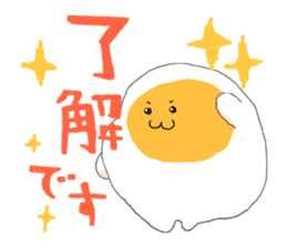 Everyday Fried egg chan sticker #7774819