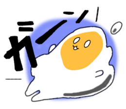 Everyday Fried egg chan sticker #7774820