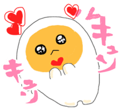 Everyday Fried egg chan sticker #7774826