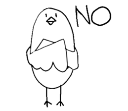 Figure of the bird sticker #7774834