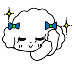 Sweet Poodle sticker #7775119