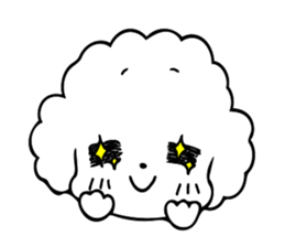 Sweet Poodle sticker #7775124