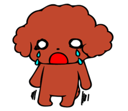 Sweet Poodle sticker #7775126