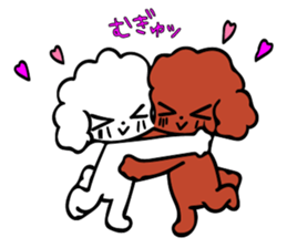 Sweet Poodle sticker #7775138