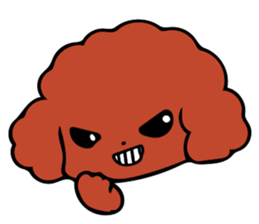 Sweet Poodle sticker #7775139