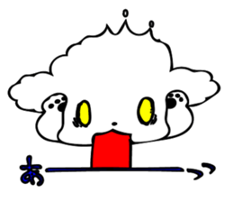 Sweet Poodle sticker #7775143