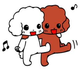 Sweet Poodle sticker #7775146