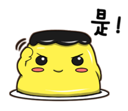 Jun and pudding pudding sauce 2 sticker #7775155