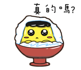 Jun and pudding pudding sauce 2 sticker #7775175