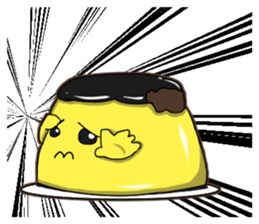 Jun and pudding pudding sauce 2 sticker #7775177
