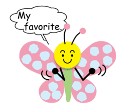 Lovely Butterfly sticker #7775994