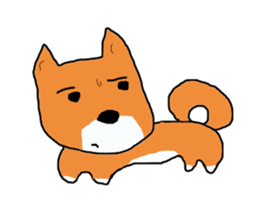 Shiba chan Tsundere Shiba Inu sticker #7776909