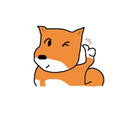 Shiba chan Tsundere Shiba Inu sticker #7776918