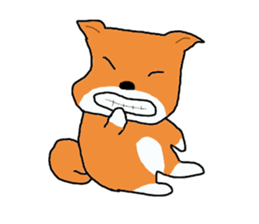 Shiba chan Tsundere Shiba Inu sticker #7776921