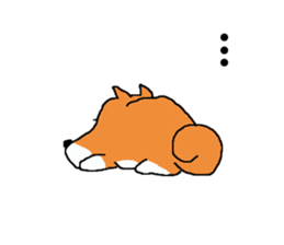 Shiba chan Tsundere Shiba Inu sticker #7776930